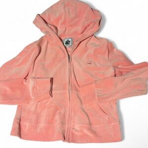 Juicy Couture Pink Zip up Hoodie